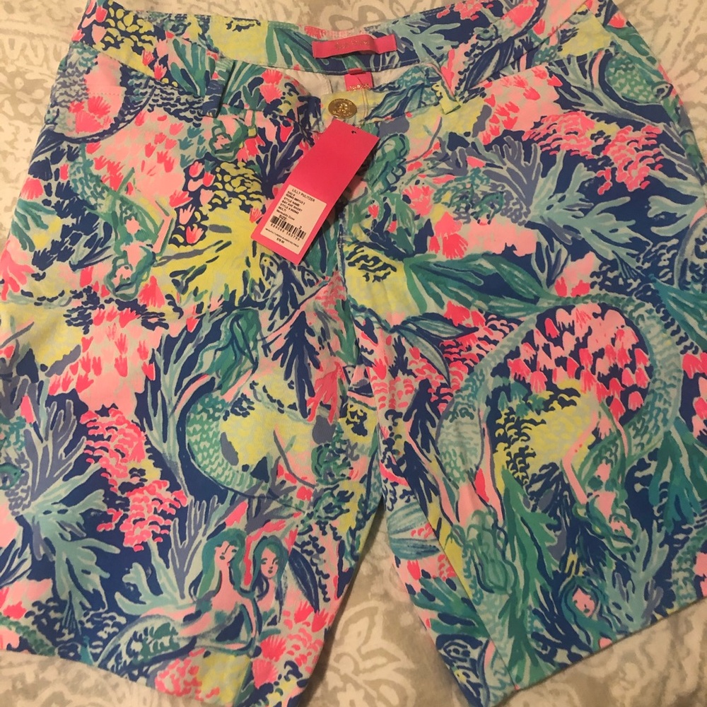Lilly Pulitzer Mermaids cove shorts